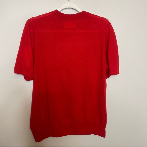 ZADIG & VOLTAIRE Ida CP Cashmere Zaddicted Tee FLAWED new no  tags - Picture 10 of 12